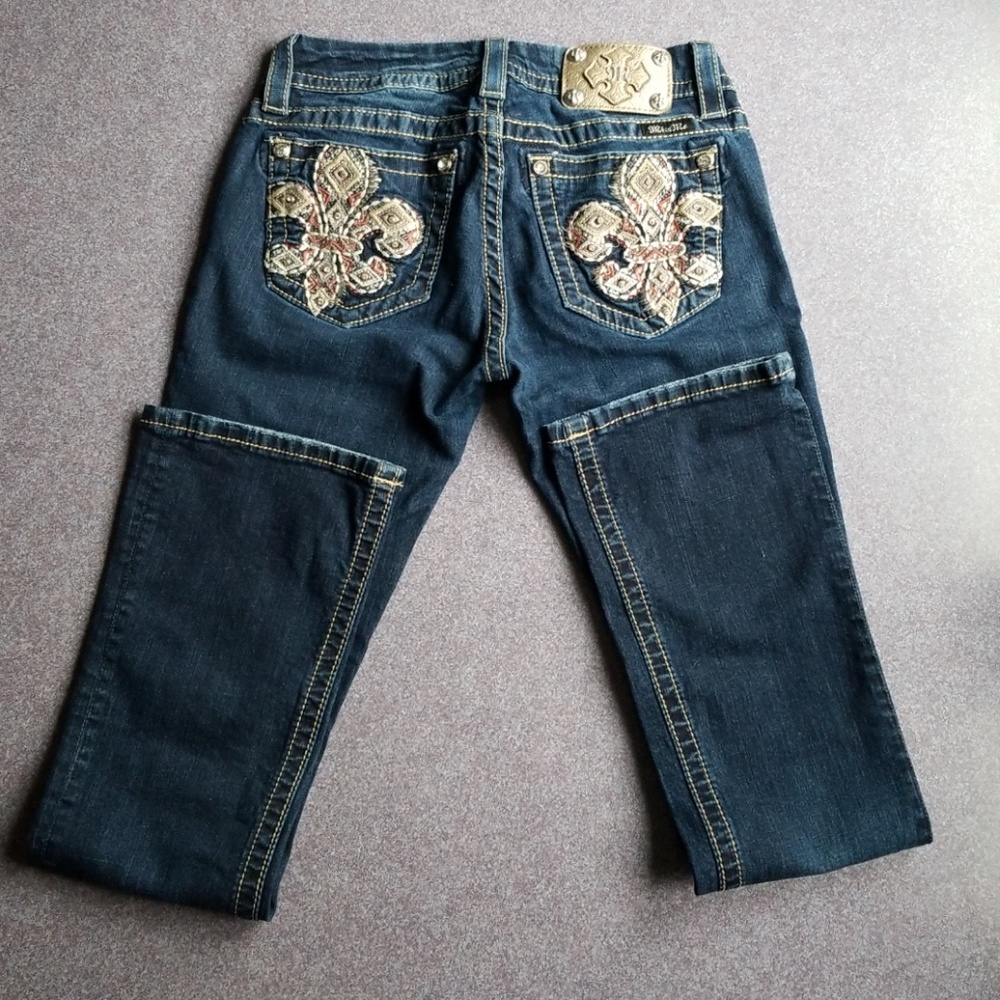 Women's Miss Me signature Slim Boot jeans, size 27